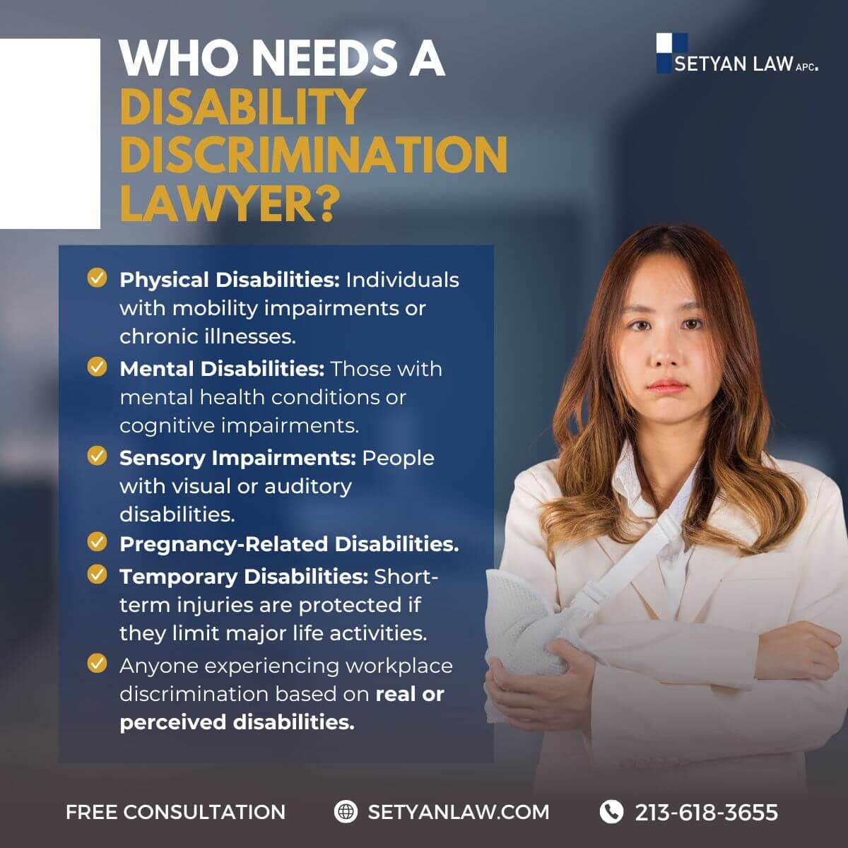 Medical Disability Rights Attorney Los Angeles - Call 213-618-3655