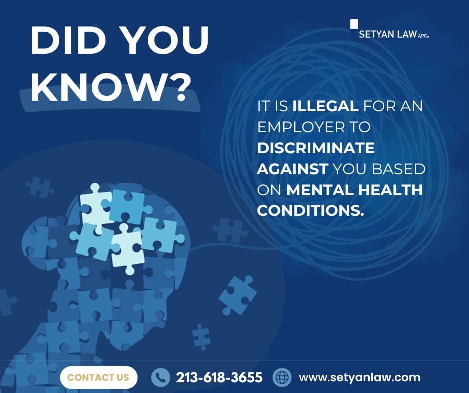 Mental Disability Rights Attorney Los Angeles - Call 213-618-3655