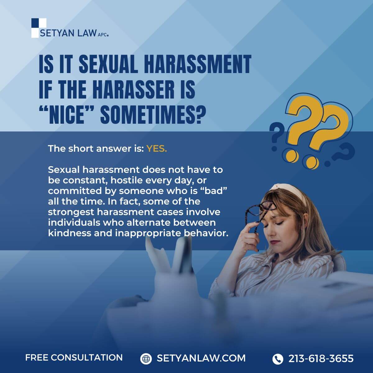 Employment Attorney Los Angeles - Call 213-618-3655